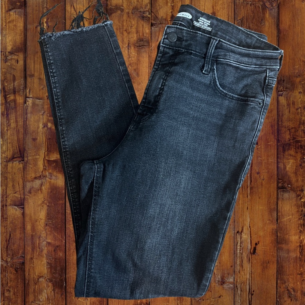 Old Navy Rockstar Super Skinny Jeans Women’s High Rise Distressed Size 12